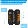 Controlere Benzi LED LBZ-00510 05 Controller LED RGB cu panou touch pentru bandă LED, 5-24V, 30A