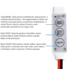 Controlere Benzi LED LBZ-00511 05 Mini controller pentru bandă LED RGB, 5-24V, 4 fire, reglaj culoare și moduri