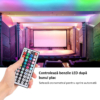 Controlere Benzi LED LBZ-00512 02 Controller LED RGB pentru bandă LED, telecomandă IR 44 taste, 12V