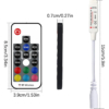Controlere Benzi LED LBZ-00515 06 Mini controller LED RGB pentru bandă LED, wireless RF, telecomandă 17 taste, 5-24V