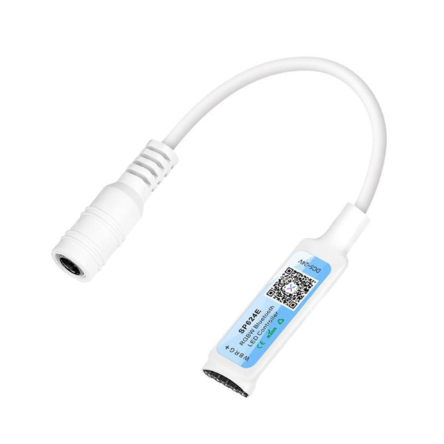 Controlere Benzi LED LBZ-00516 01 Controller LED RGBW Bluetooth 5-24V pentru bandă LED, control prin aplicație