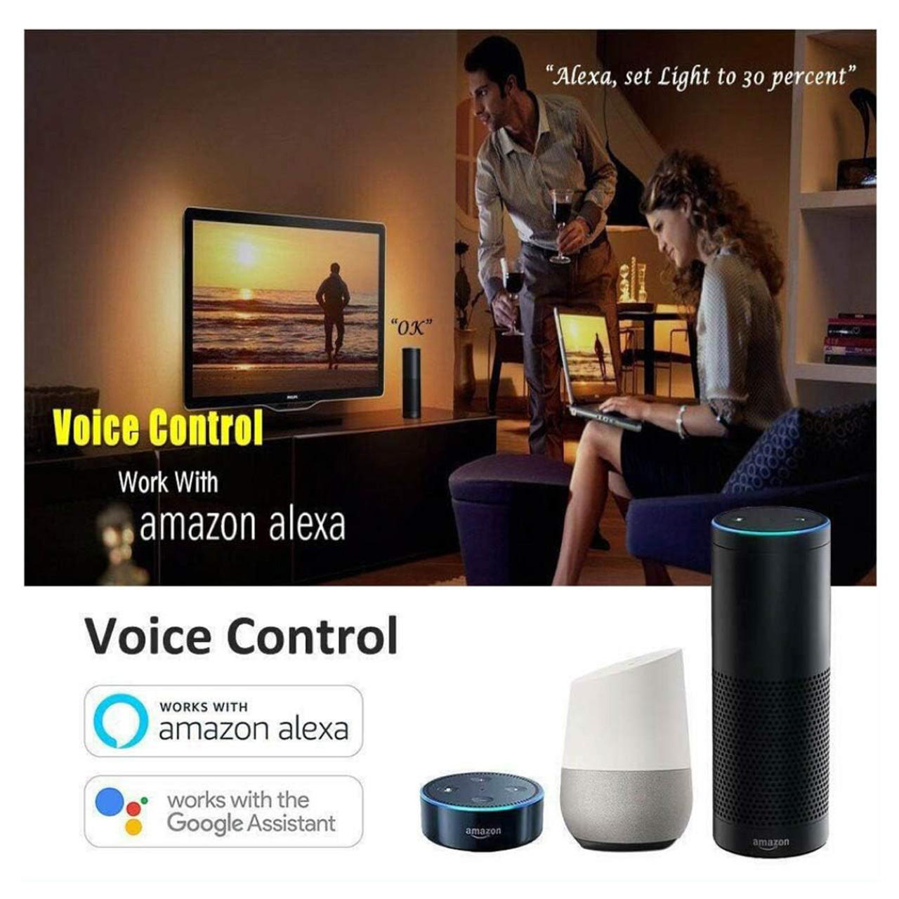Controlere Benzi LED LBZ-00523 02 Mini controller LED monocolor WiFi pentru bandă LED, control prin aplicație