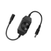 Controlere Benzi LED LBZ-00543 01 Dimmer LED cu întrerupător pentru bandă LED, mufă DC 2.1 mm, negru