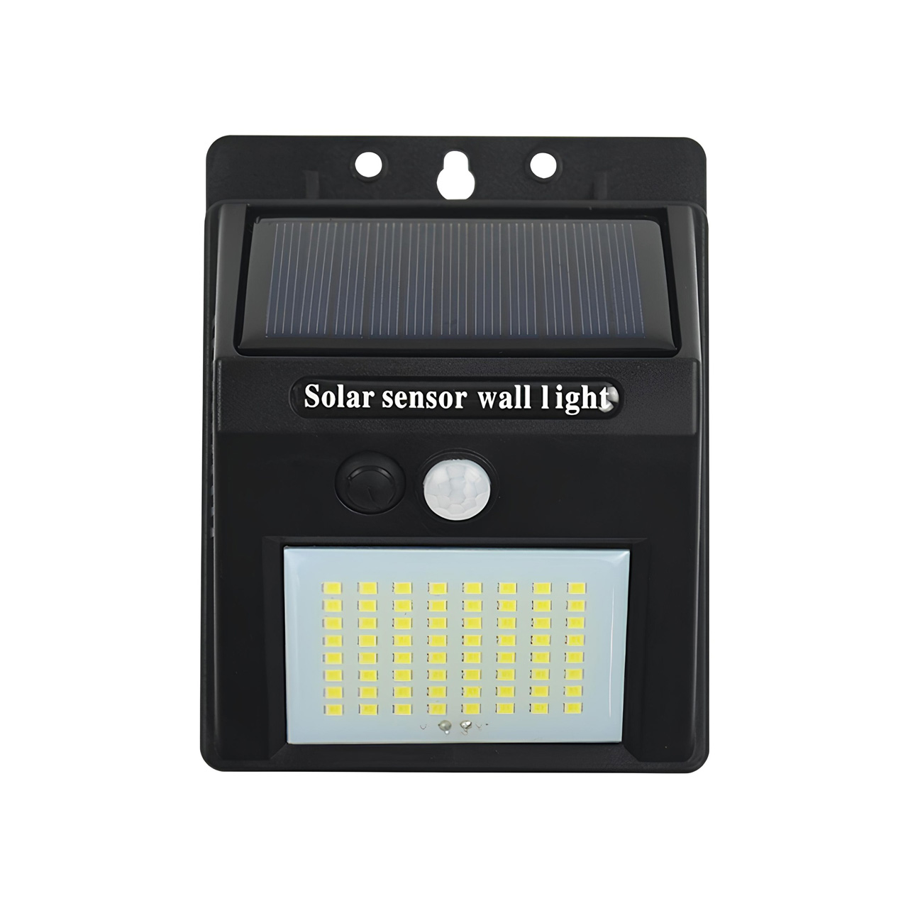 Iluminat Solar LBZ-00066 02 Lampa solara cu senzor de miscare, 64 LED-uri, 6500k