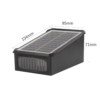 Iluminat Solar LBZ-00068 02 Aplica solara LED de perete cu 2 LED-uri, IP65, 3 culori 6500k, 4000k, 3000k