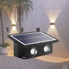 Lampa solara 4 LED-uri, IP65, 3 culori 6500k, 4000k, 3000k