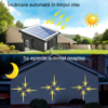 Iluminat Solar LBZ-00081 03 Lampa solara 4 LED-uri, IP65, 3 culori 6500k, 4000k, 3000k