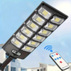 Iluminat Solar LBZ-00566 01 Lampă solară stradală LED 504 COB cu telecomandă, panou solar integrat