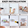 Iluminat Solar LBZ-00568 07 Lampă solară LED decorativă de perete, semicirculară, pentru exterior