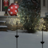 Iluminat Solar LBZ-00591 01 Decorațiune solară LED tip artificii pentru grădină, 150 LED-uri, 2 moduri