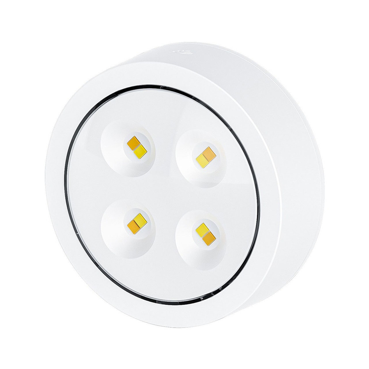 Lampi LED LBZ-00234 01 Spot LED fără Fir cu Telecomandă, pe Baterii, 3 Culori de Lumină, Temporizator, pentru Dulap și Mobilier, Alb