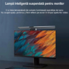 Lampi LED LBZ-00268 05 Lampă LED pentru Monitor cu Iluminare Față și Spate, Control Touch, 4 Culori de Lumină, Fără Reflexii pe Ecran, Funcție Memorie, Neagră