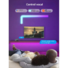 Lampi LED LBZ-00272 02 Set 4 Bare LED RGBIC Modulare de Perete, Smart WiFi, Compatibil Alexa și Google Home, Sincronizare cu Muzica, pentru Gaming