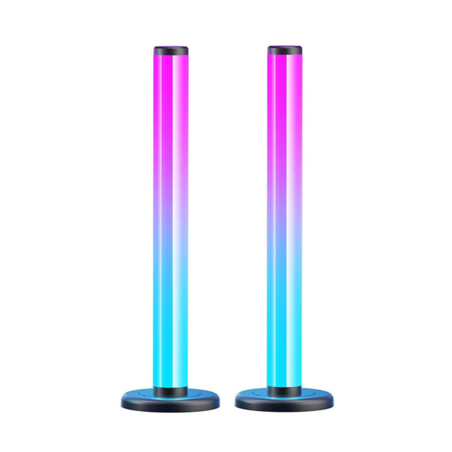 Lampi LED LBZ-00293 01 Set 2 Bare LED RGB Smart, Sincronizare cu Muzica, Control din Aplicație și Telecomandă, Lumină Ambientală pentru Gaming și TV