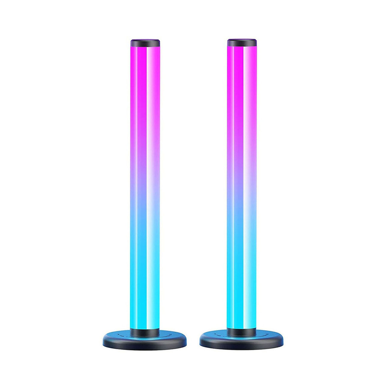 Lampi LED LBZ-00293 01 Set 2 Bare LED RGB Smart, Sincronizare cu Muzica, Control din Aplicație și Telecomandă, Lumină Ambientală pentru Gaming și TV