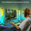 Lampi LED LBZ-00293 02 Set 2 Bare LED RGB Smart, Sincronizare cu Muzica, Control din Aplicație și Telecomandă, Lumină Ambientală pentru Gaming și TV