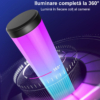Lampi LED LBZ-00293 05 Set 2 Bare LED RGB Smart, Sincronizare cu Muzica, Control din Aplicație și Telecomandă, Lumină Ambientală pentru Gaming și TV