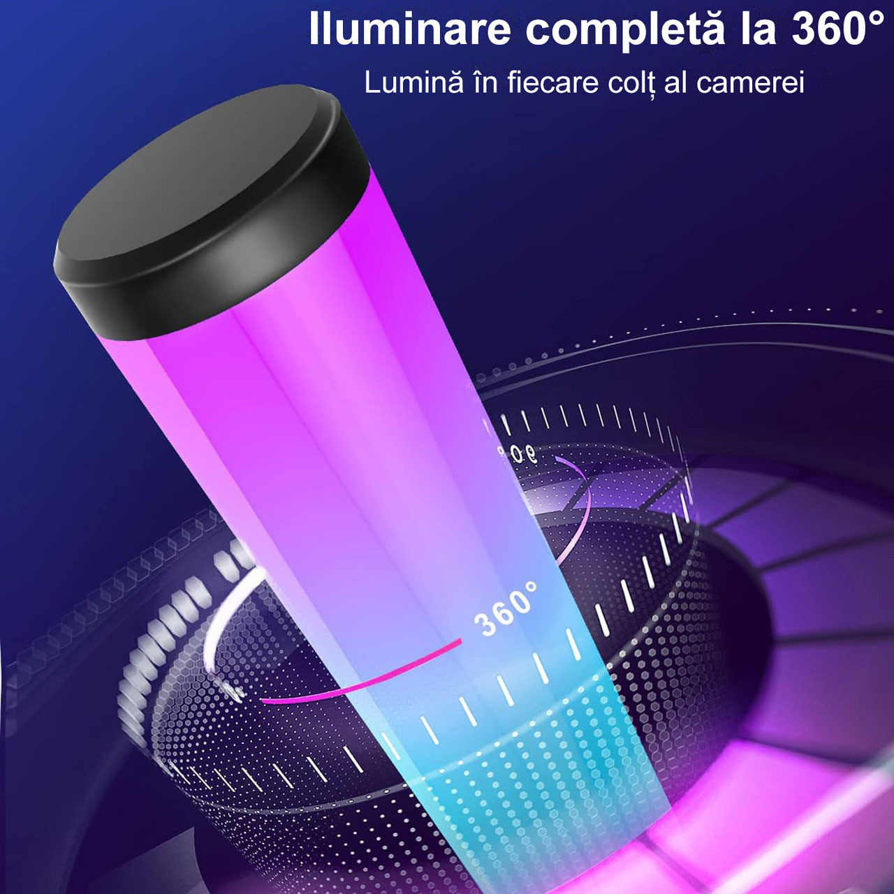 Lampi LED LBZ-00293 05 Set 2 Bare LED RGB Smart, Sincronizare cu Muzica, Control din Aplicație și Telecomandă, Lumină Ambientală pentru Gaming și TV