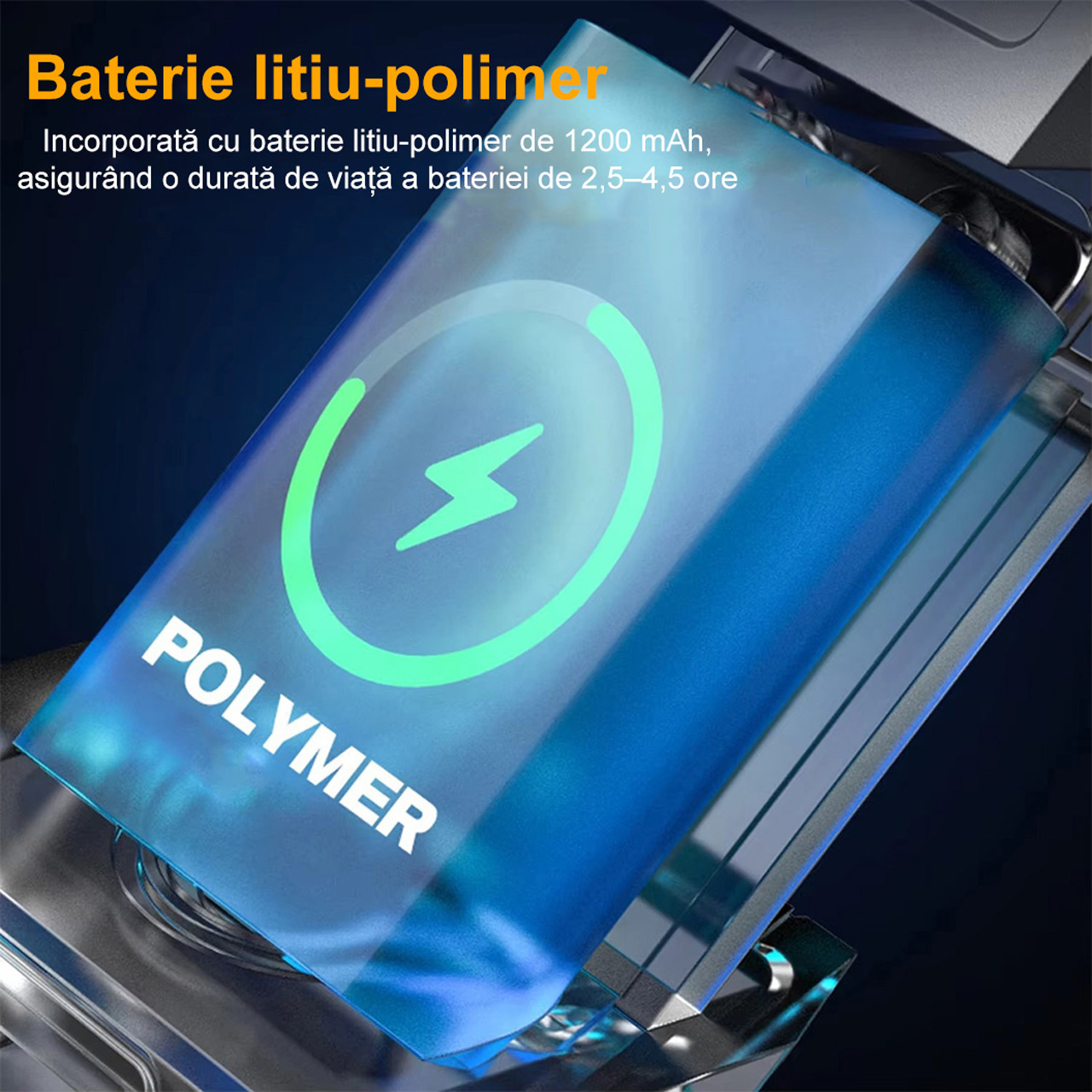 Lanterne LBZ-00202 04 Lanternă LED Mini Multifuncțională cu Bandă Elastică pentru Cap, Reîncărcabilă Type-C, 1200mAh, Lumină Principală + COB Lateral, cu Clip