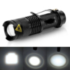 Lanterne LBZ-00303 04 Lanternă LED portabilă SK68 5W, zoom reglabil, rază 500 m, neagră