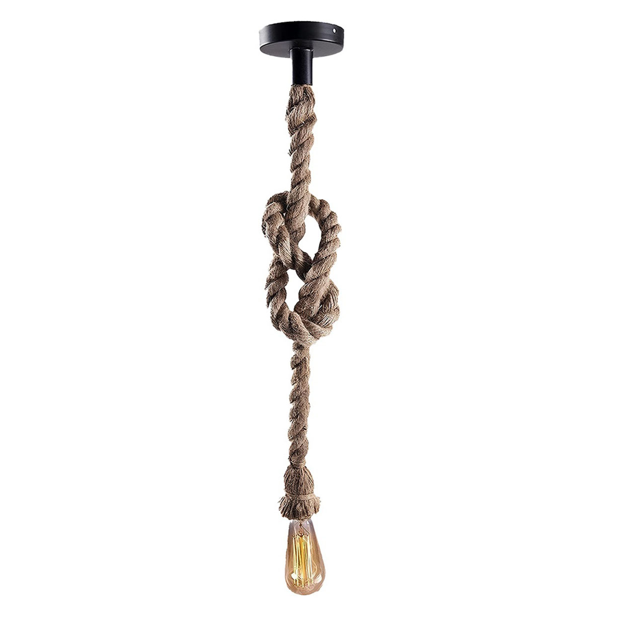 Lustre LED LBZ-00298 01 Lustră retro tip frânghie cu soclu E27, max. 60W, fără bec