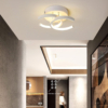 Lustră LED cu 2 cercuri deschise, 20W, lumină caldă/neutră/rece, albă