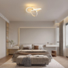 Lustre LED LBZ-00578 08 Lustră LED 20W tip spirală, lumină caldă/neutră/rece, design modern, albă