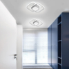 Lustre LED LBZ-00581 02 Lustră LED cu 3 pătrate, 20W, lumină caldă/neutră/rece, albă
