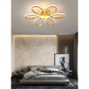 Lustre LED LBZ-00586 03 Lustră LED florală 32W, lumină caldă/neutră/rece, 31 cm, aurie