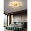 Lustre LED LBZ-00586 05 Lustră LED florală 32W, lumină caldă/neutră/rece, 31 cm, aurie