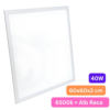 Panou-LED-LBZ-00311-01.jpg Panou LED 60x60 cm / 595x595 mm LEDIGANT®, 40W, 4800 lm, 120 lm/W, Driver LiFud, 6500K Alb Rece, Ramă Albă, Montaj Încastrat