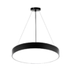 Plafoniera LED LBZ-00044 01 Plafonieră LED suspendată rotundă plină 48W, 60 cm, lumină alb rece 6500K, neagră