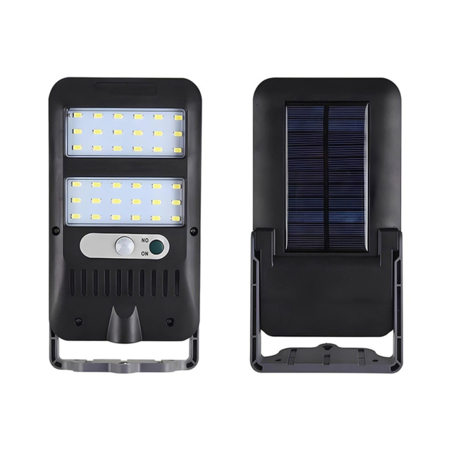 Lampă solară LED SMD de exterior cu senzor de mișcare, 36 LED-uri, model JX-228