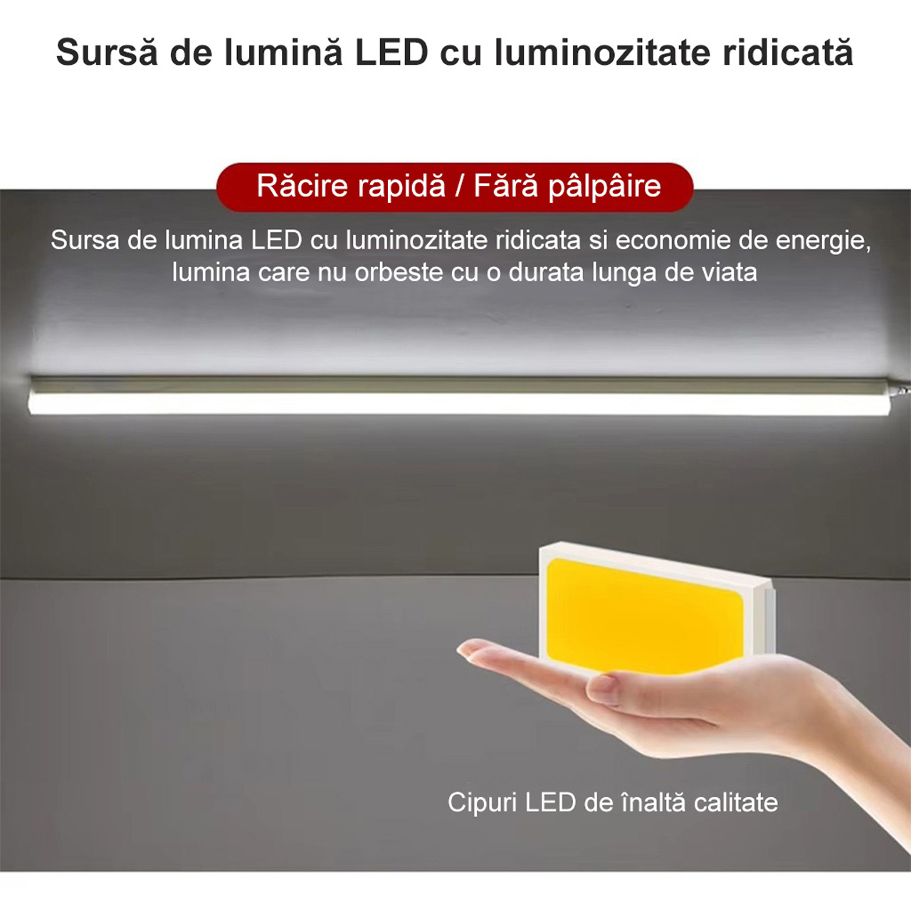 Tuburi Honeycomb LED LBZ-00154 03 Tub LED Honeycomb 3W, 410mm, material plastic, lumina RGB