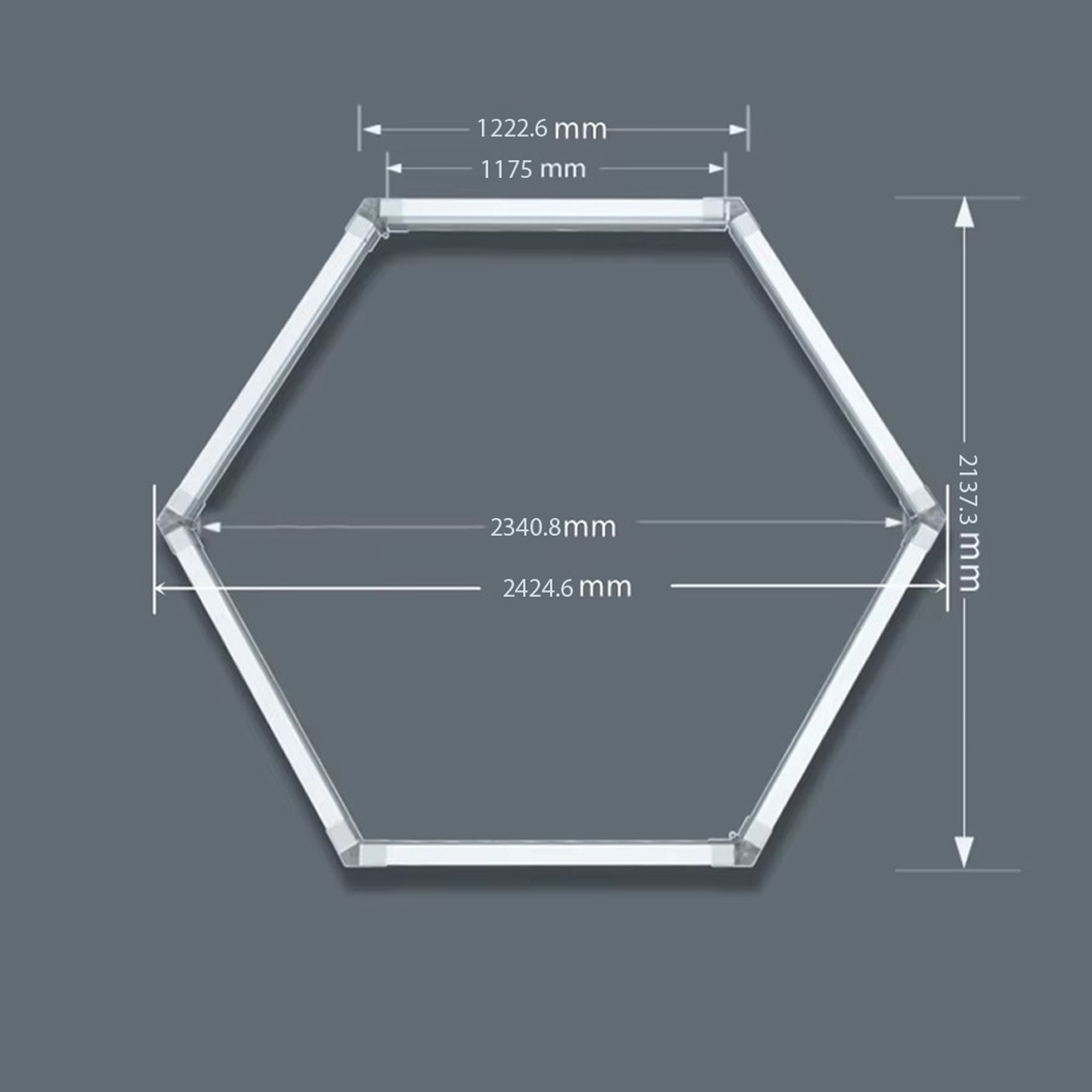 Tuburi Honeycomb LED LBZ-00155 02 Tub LED Honeycomb 17W, 1175mm, material plastic, 6500k, lumina alb rece