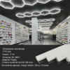 Tuburi Honeycomb LED LBZ-00155 04 Tub LED Honeycomb 17W, 1175mm, material plastic, 6500k, lumina alb rece